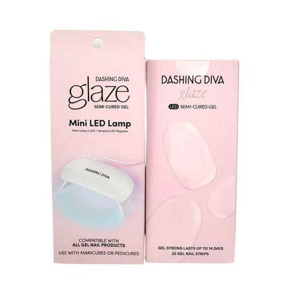 DASHING DIVA Mini LED Lamp + 22 Pc Gel Strips in ‘Luxe Expensive Ombré Glaze’ - Picture 11 of 11